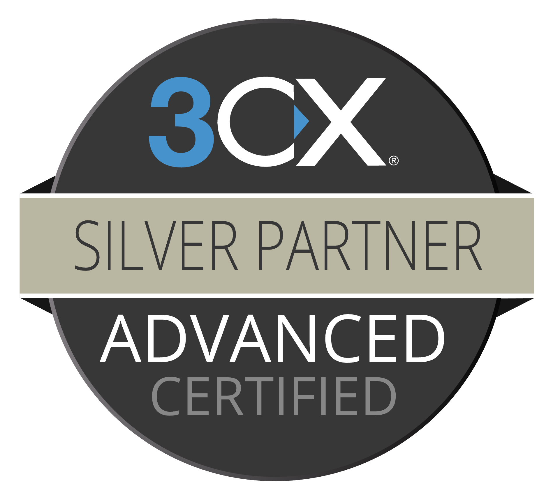 Sello de certificación: 3CX Silver Partner Advance Certified